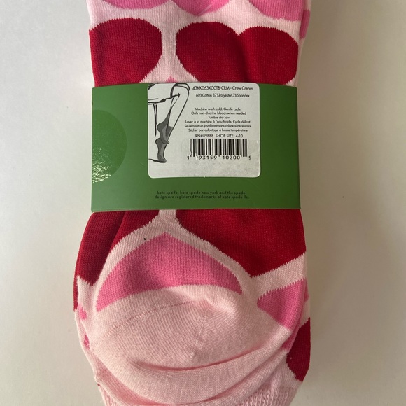 Kate Spade Valentine Socks | 3 Pack - Picture 8 of 9